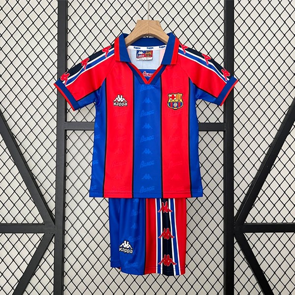 Camiseta Barcelona Primera Equipación Niño Retro 1995 1997